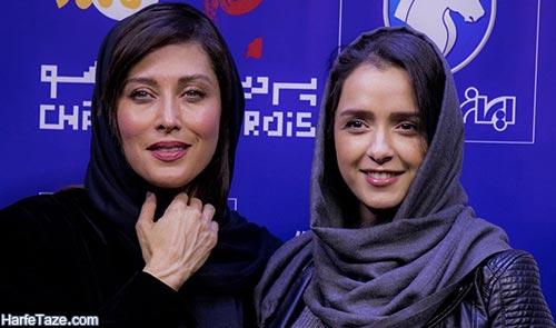مهتاب کرامتی در نشست خبری فیلم سینمایی اورکا به همراه ترانه علیدوستی