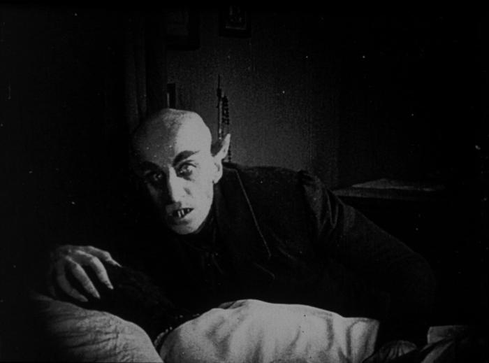 Max Schreck در صحنه فیلم سینمایی نوسفراتو