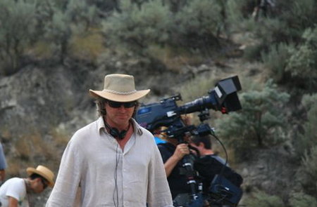 Michael Rymer در صحنه سریال تلویزیونی ناوبر فضایی گالاکتیک