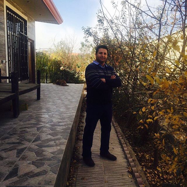 تصویری شخصی از بهزاد جعفری، بازیگر و طراح صحنه سینما و تلویزیون