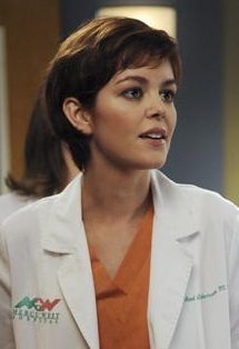 Nora Zehetner در صحنه سریال تلویزیونی آناتومی گری