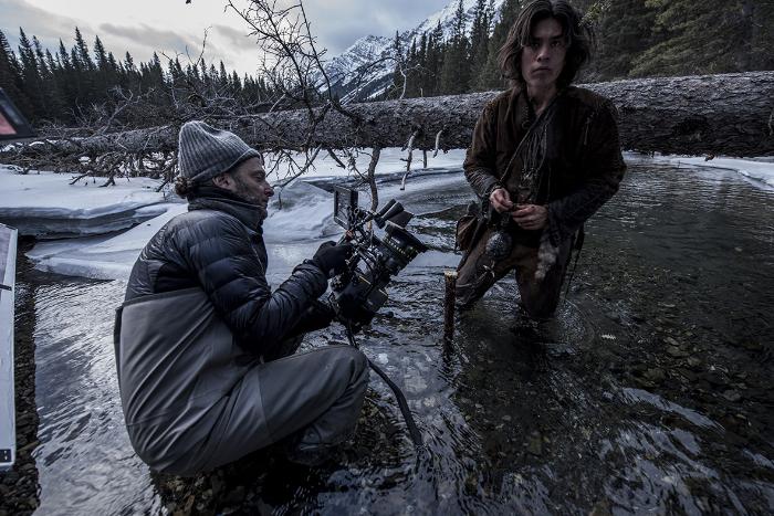 Emmanuel Lubezki در صحنه فیلم سینمایی بازگشته