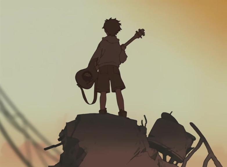  سریال تلویزیونی FLCL به کارگردانی Kazuya Tsurumaki و Masahiko Ôtsuka و Shôji Saeki و Ken Andô و Takeshi Ando