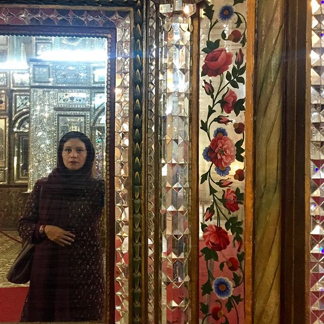 تصویری شخصی از شبنم مقدمی، بازیگر و کارشناس سینما و تلویزیون