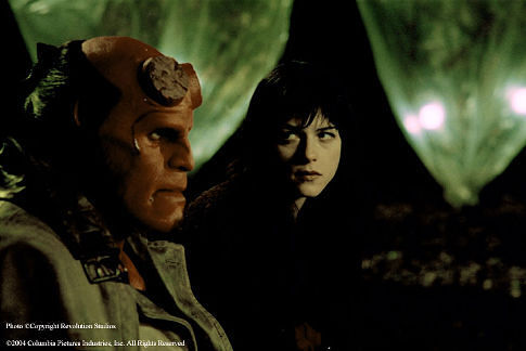 ران پرلمن در صحنه فیلم سینمایی پسر جهنمی به همراه Selma Blair