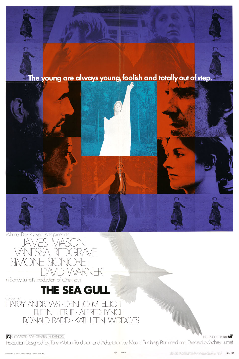  فیلم سینمایی The Sea Gull به کارگردانی سیدنی لومت