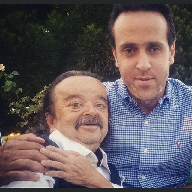 تصویری شخصی از اسدالله یکتا، بازیگر و مهمان سینما و تلویزیون