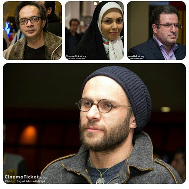 تصویری از بابک حمیدیان، بازیگر و تهیه کننده سینما و تلویزیون در حال بازیگری سر صحنه یکی از آثارش