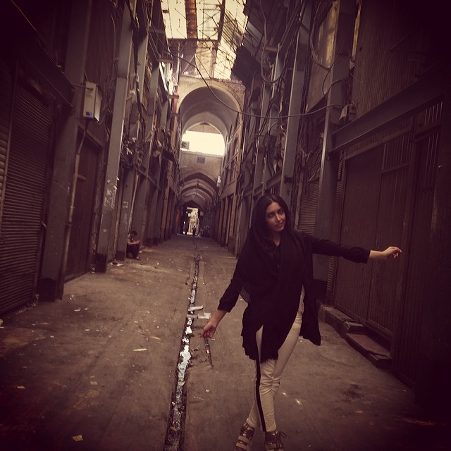 تصویری شخصی از ساناز طاری، بازیگر سینما و تلویزیون