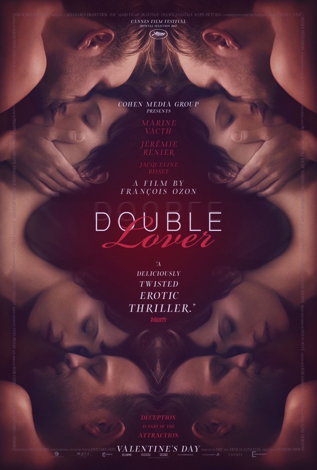  فیلم سینمایی Double Lover با حضور Jérémie Renier و Marine Vacth