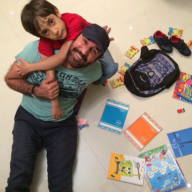 تصویری شخصی از صالح میرزا آقایی، بازیگر سینما و تلویزیون