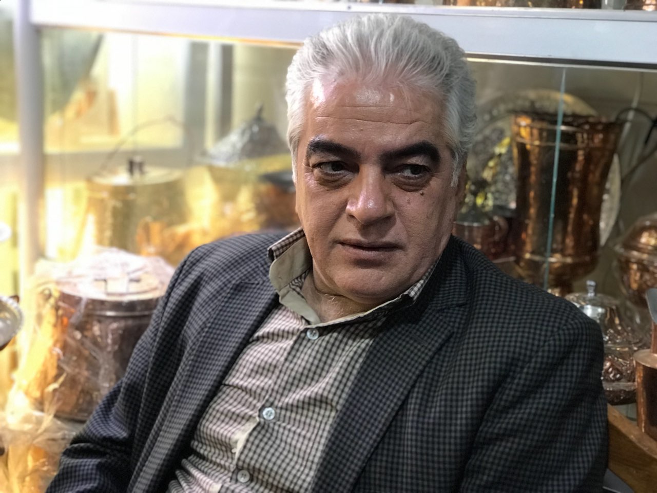 مرتضی کاظمی در پشت صحنه سریال تلویزیونی مس