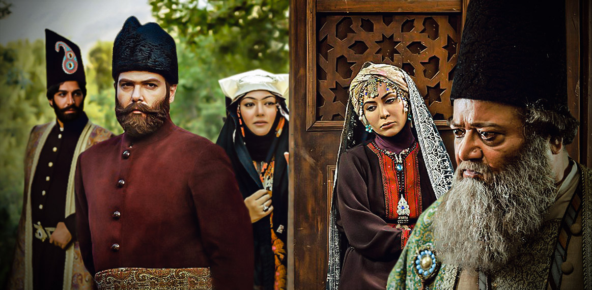 محمد مطیع در صحنه سریال تلویزیونی تبریز در مه به همراه کامران تفتی، رزیتا غفاری و کوروش تهامی