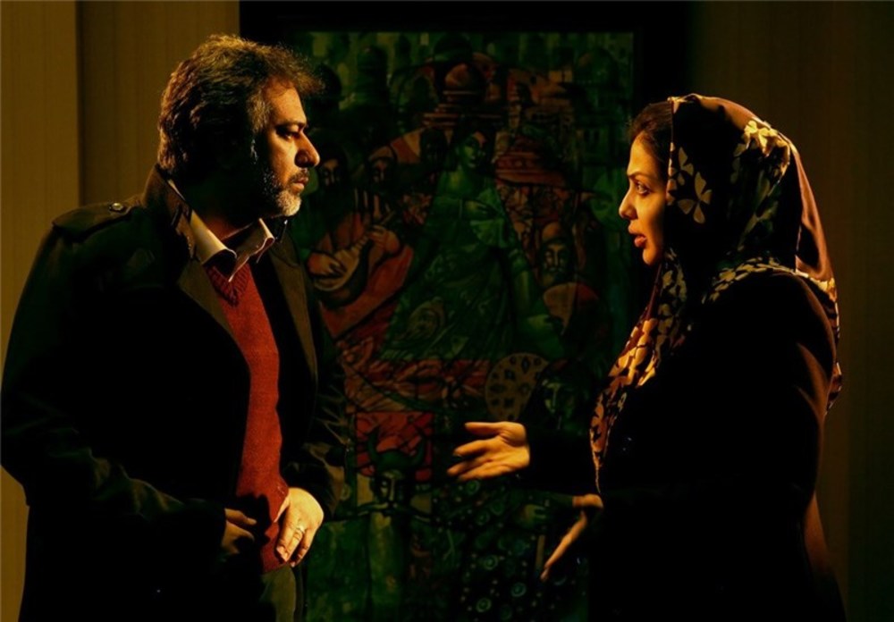 لیلا اوتادی در صحنه فیلم سینمایی مالیخولیا به همراه محمدرضا هدایتی