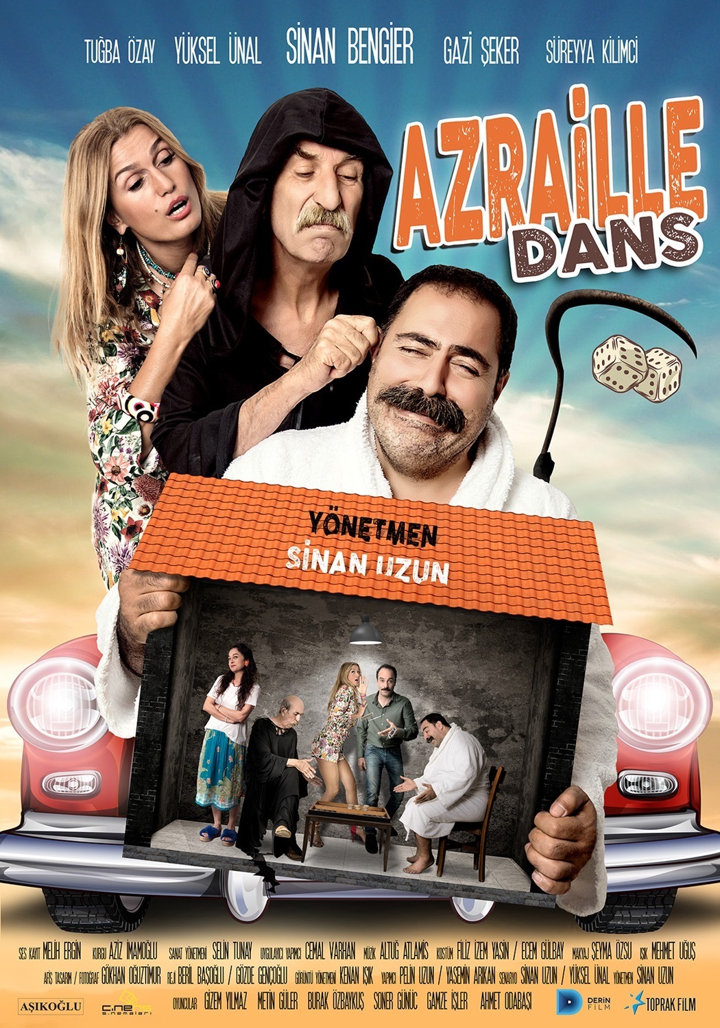 Uzun Sinan در صحنه فیلم سینمایی Azraille Dans