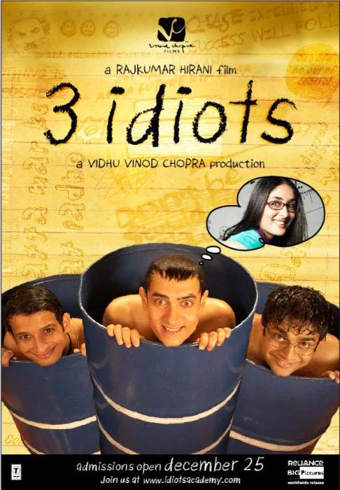  فیلم سینمایی سه احمق با حضور کارینا کاپور، عامر خان، Madhavan و Sharman Joshi