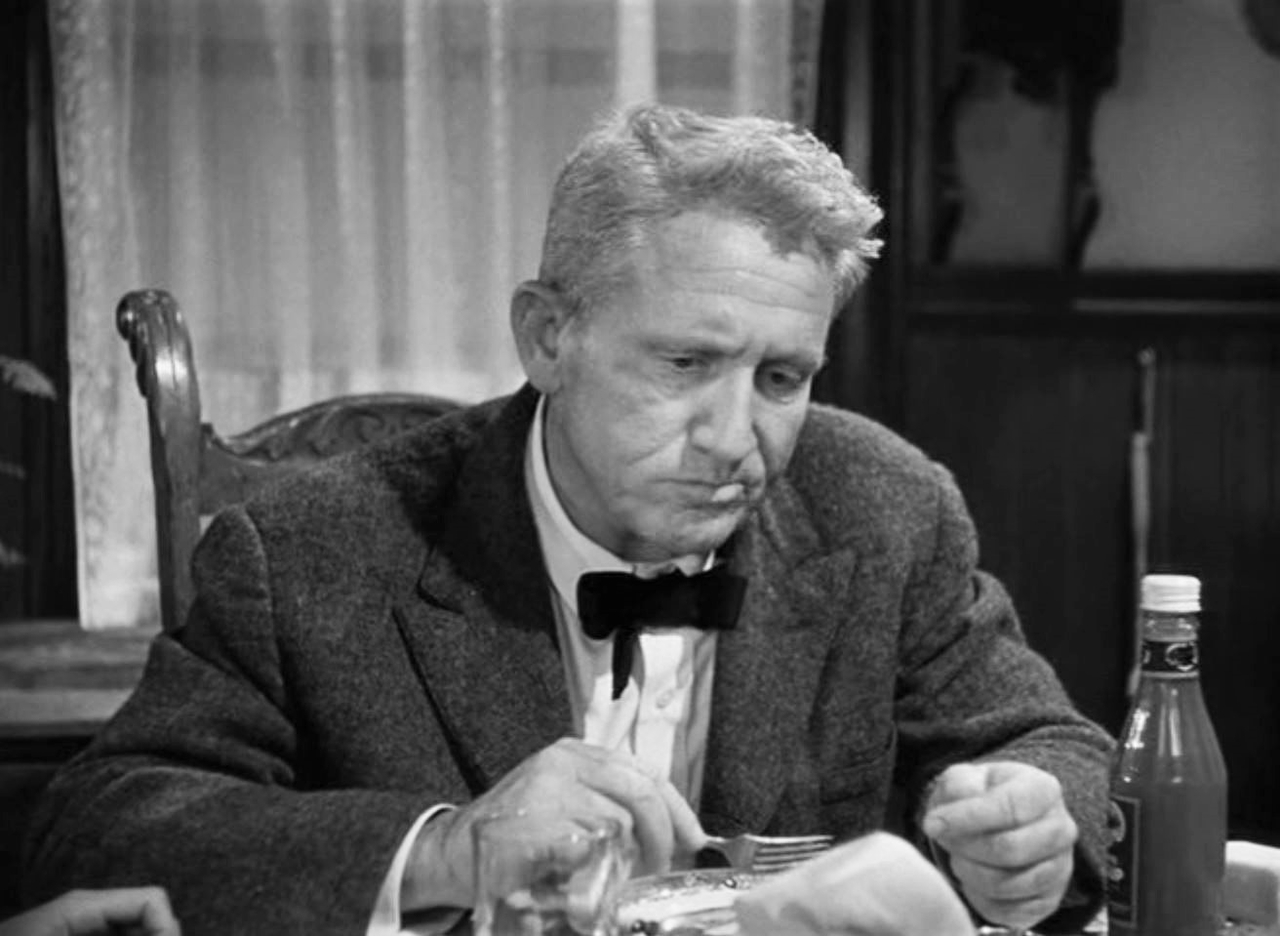 Spencer Tracy در صحنه فیلم سینمایی The Actress