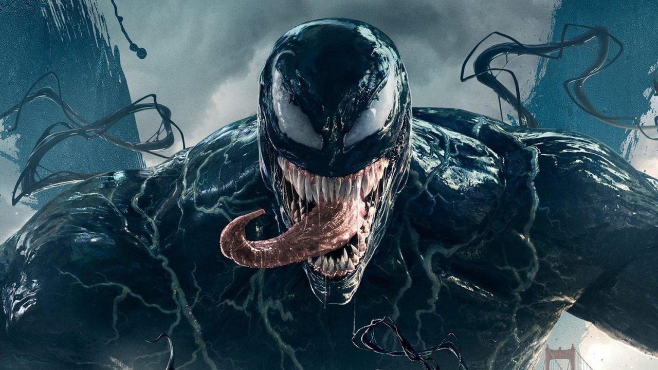 تام هاردی در صحنه فیلم سینمایی Venom