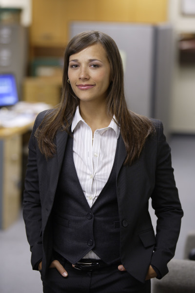 Rashida Jones در صحنه سریال تلویزیونی اداره