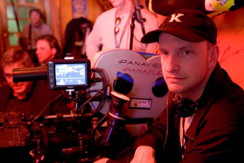 استیون سودربرگ در صحنه فیلم سینمایی دوازده یار اوشن