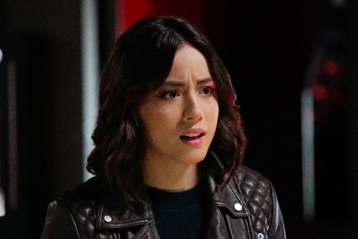 Chloe Bennet در صحنه سریال تلویزیونی ماموران شیلد