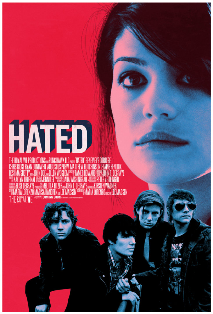 Genevieve Padalecki در صحنه فیلم سینمایی Hated