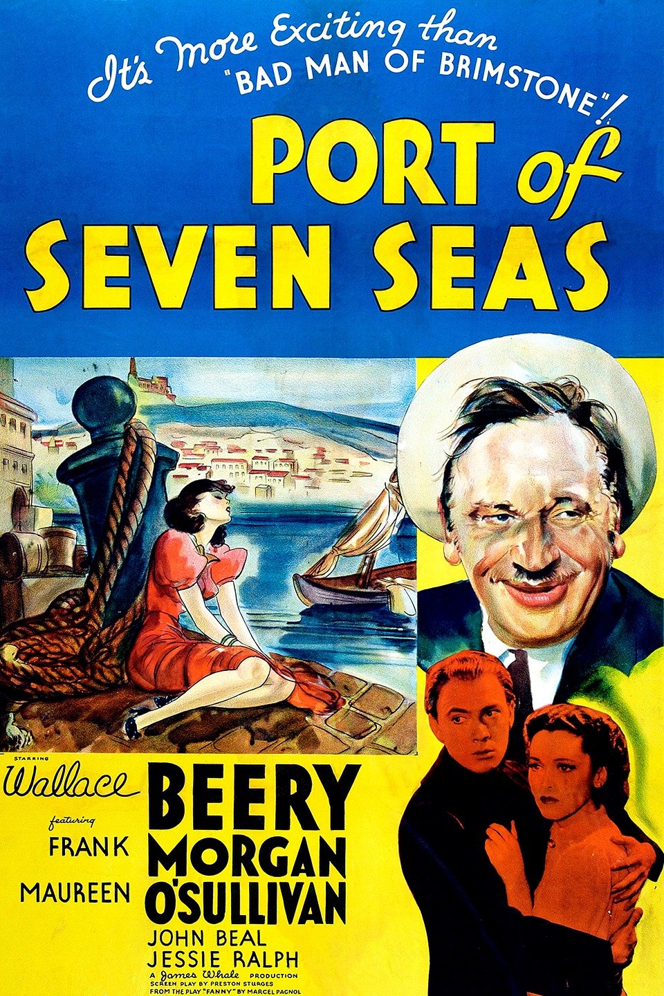  فیلم سینمایی Port of Seven Seas به کارگردانی James Whale