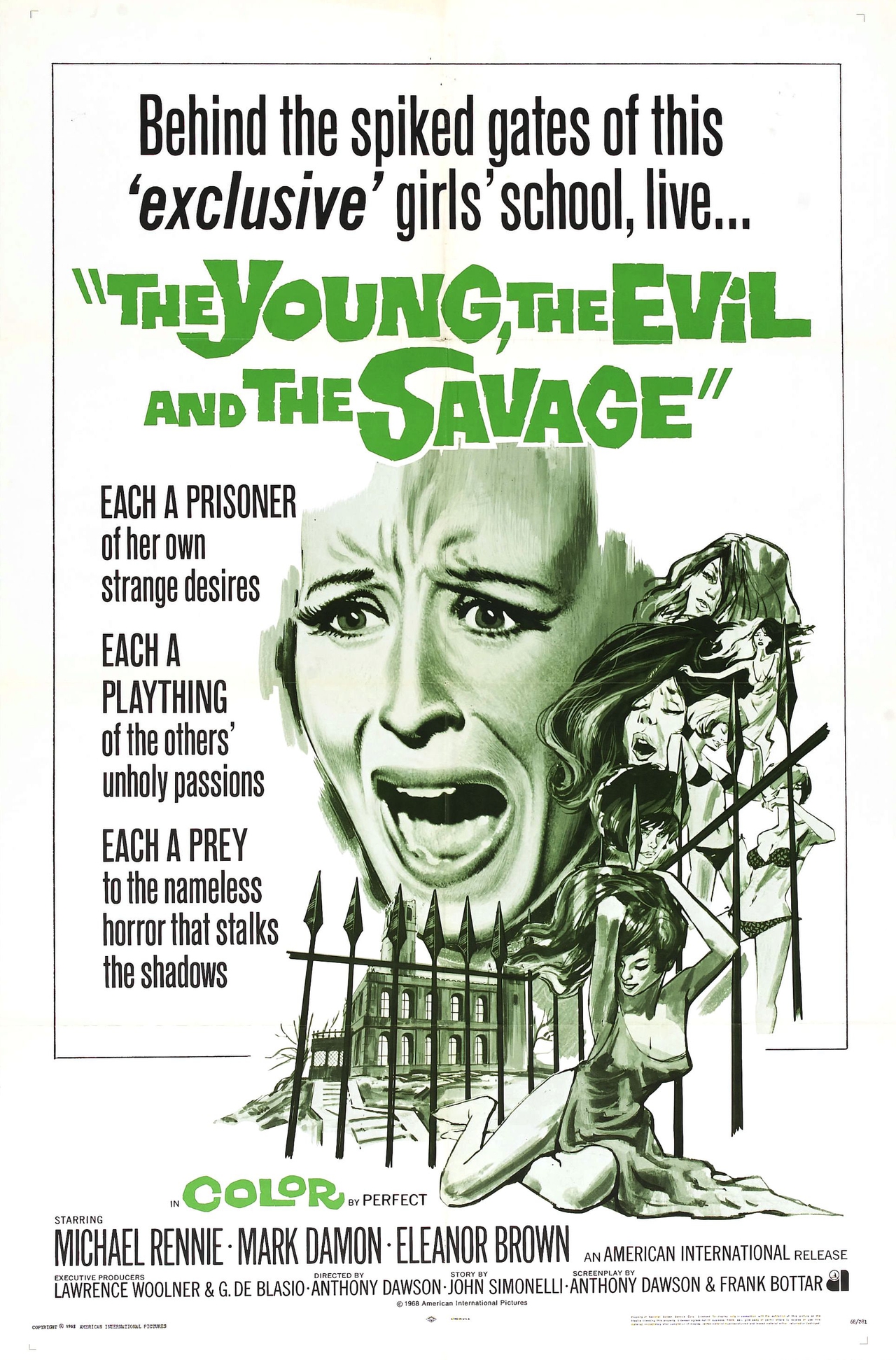  فیلم سینمایی The Young, the Evil and the Savage به کارگردانی Antonio Margheriti