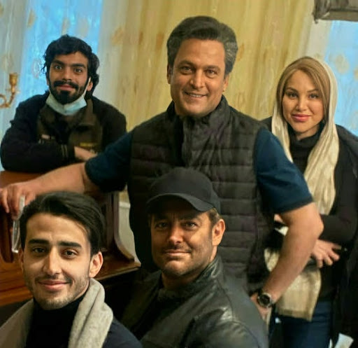 پشت صحنه سریال شبکه نمایش خانگی گیسو با حضور حسین یاری و محمدرضا گلزار