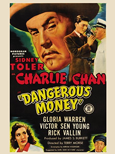 Joseph Crehan در صحنه فیلم سینمایی Dangerous Money به همراه Victor Sen Yung، Sidney Toler و Gloria Warren