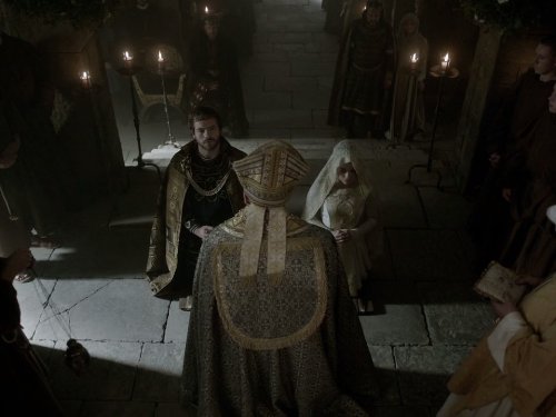 Moe Dunford در صحنه سریال تلویزیونی وایکینگ ها