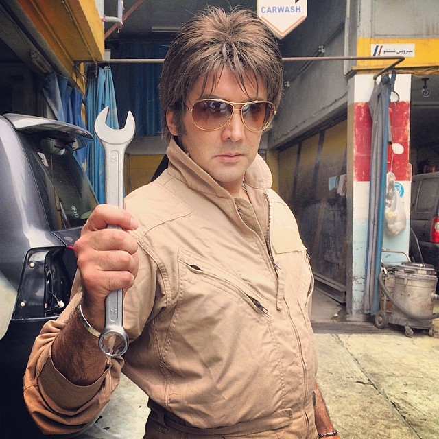 تصویری شخصی از سیدحسام نواب‌صفوی، بازیگر سینما و تلویزیون