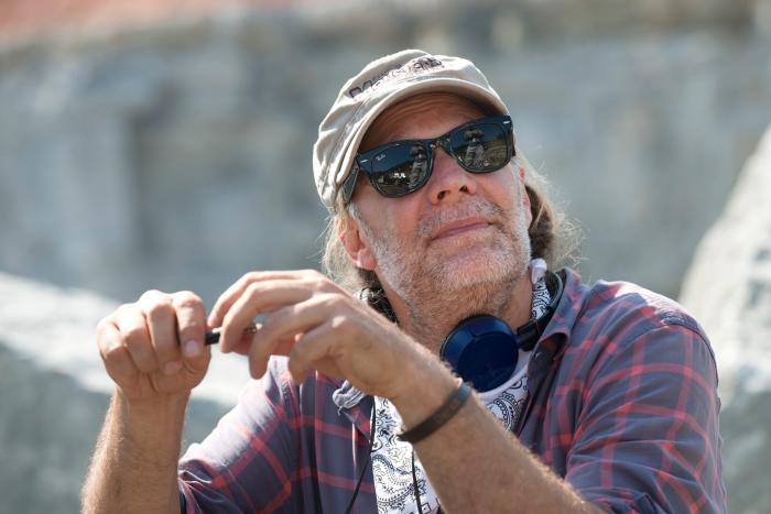 Greg Nicotero در صحنه سریال تلویزیونی مردگان متحرک