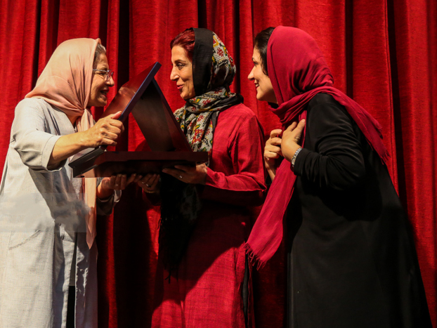 اکران افتتاحیه فیلم سینمایی حریر به کارگردانی فریال بهزاد