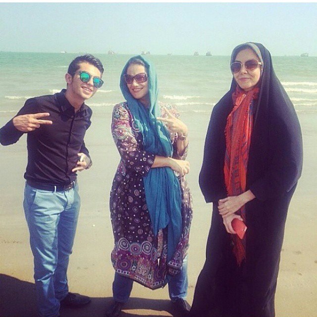 تصویری شخصی از شبنم مقدمی، بازیگر و کارشناس سینما و تلویزیون