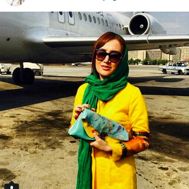 تصویری شخصی از بهاره افشاری، بازیگر و تهیه کننده سینما و تلویزیون