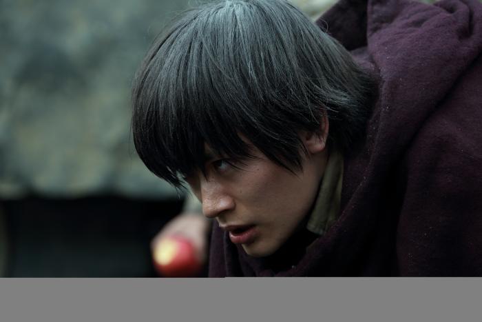 Haruma Miura در صحنه فیلم سینمایی Attack on Titan: Part 2