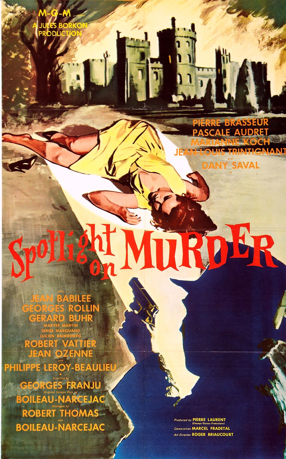  فیلم سینمایی Spotlight on a Murderer به کارگردانی Georges Franju