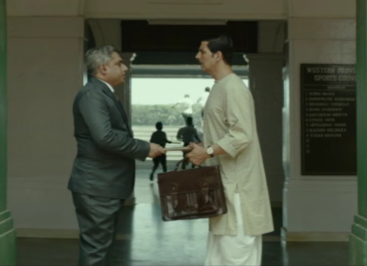 آکشی کومار در صحنه فیلم سینمایی Gold به همراه Ivan Rodrigues