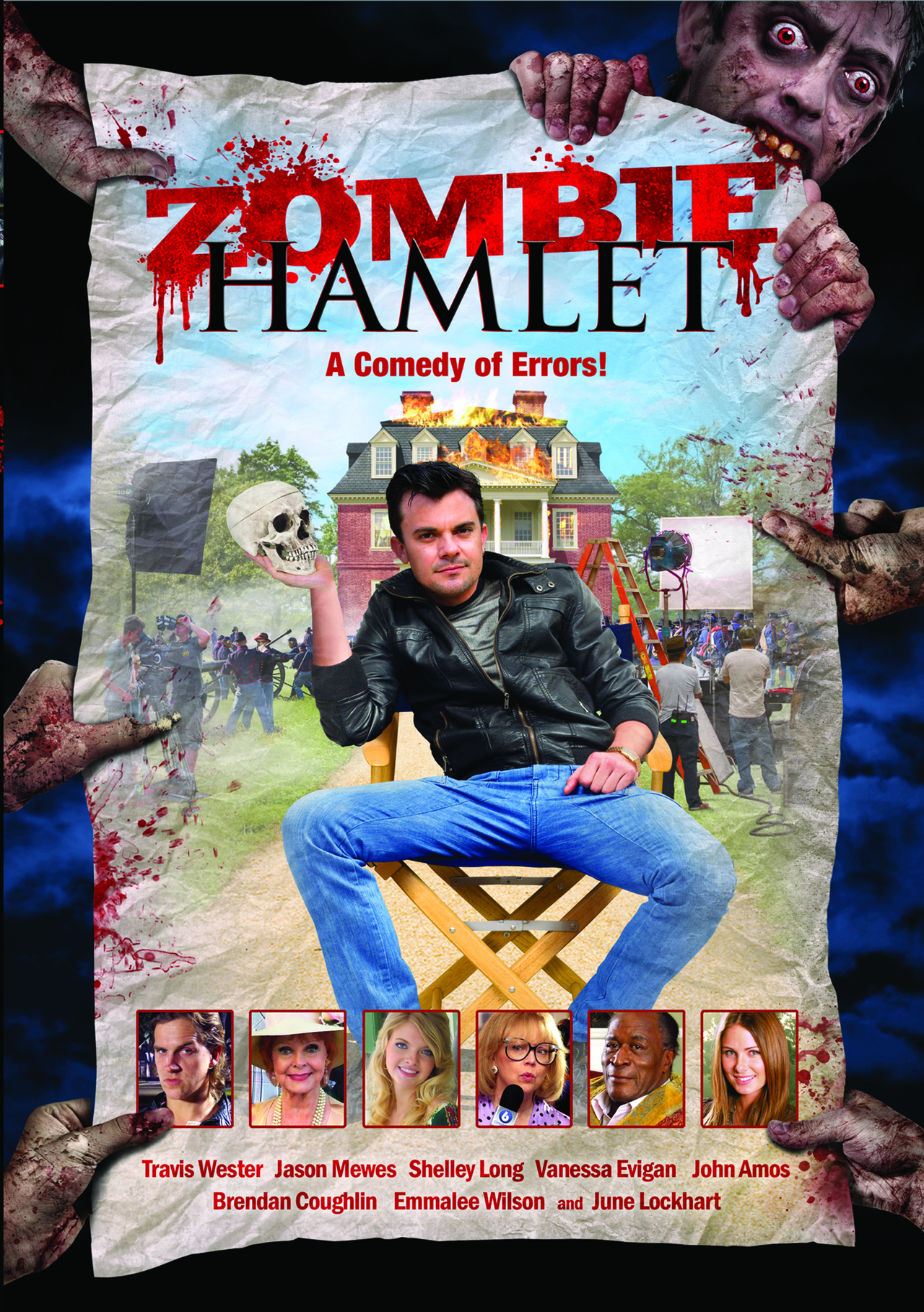 Shelley Long در صحنه فیلم سینمایی Zombie Hamlet