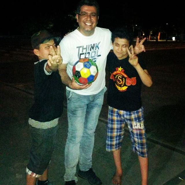 تصویری شخصی از رضا رشیدپور، بازیگر و مجری سینما و تلویزیون