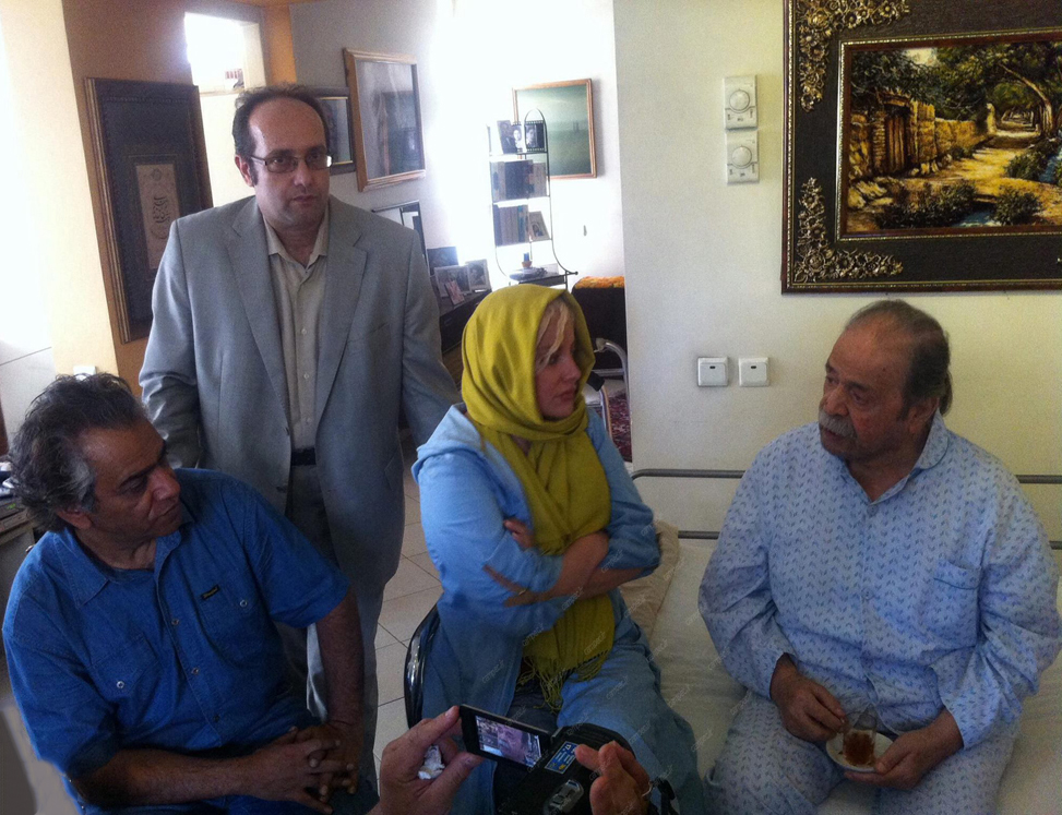 تصویری شخصی از محمدعلی کشاورز، بازیگر و کارگردان سینما و تلویزیون