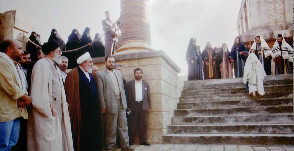 پشت صحنه سریال تلویزیونی مریم مقدس به کارگردانی شهریار بحرانی