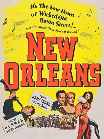 Dorothy Patrick در صحنه فیلم سینمایی New Orleans به همراه Marjorie Lord و Arturo de Córdova