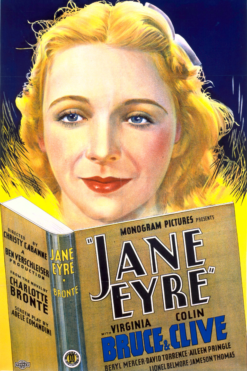Virginia Bruce در صحنه فیلم سینمایی Jane Eyre