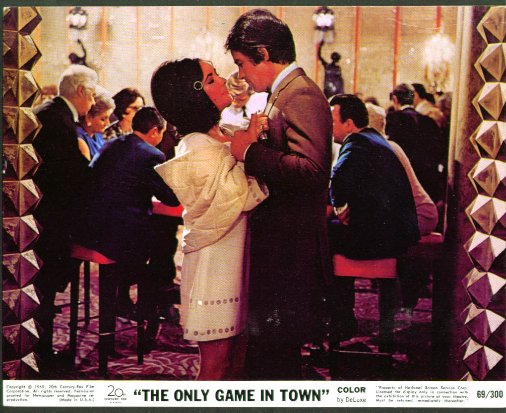  فیلم سینمایی The Only Game in Town با حضور Warren Beatty و Elizabeth Taylor