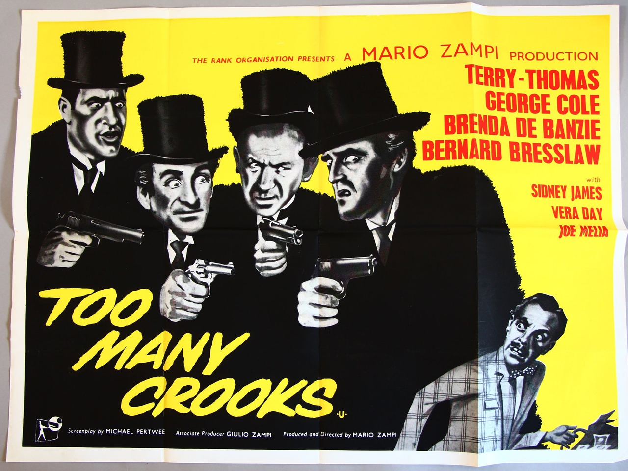  فیلم سینمایی Too Many Crooks به کارگردانی Mario Zampi