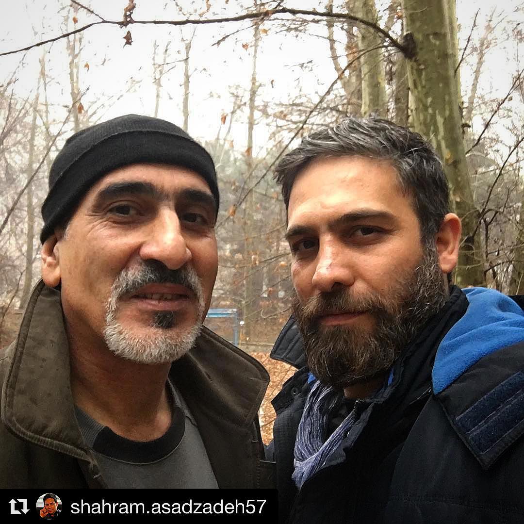 پشت صحنه فیلم سینمایی طاقباز به کارگردانی شهرام اسد زاده