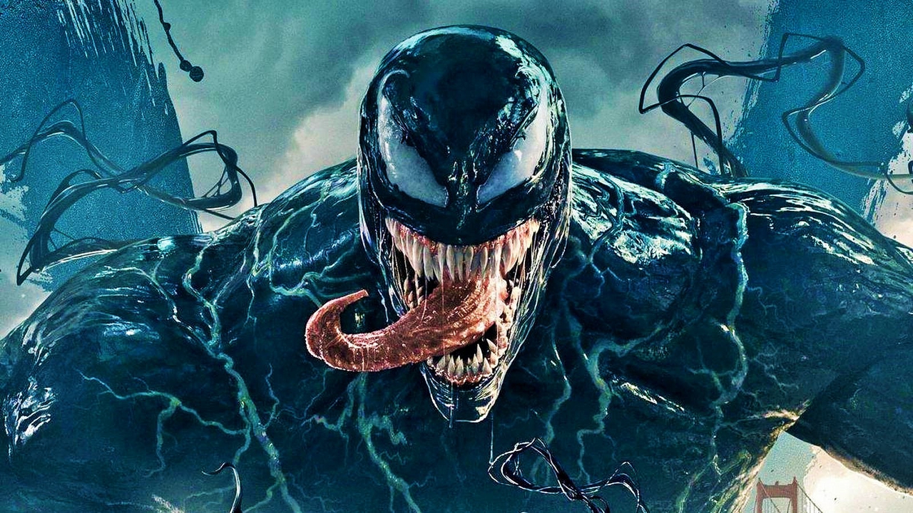 تام هاردی در صحنه فیلم سینمایی Venom
