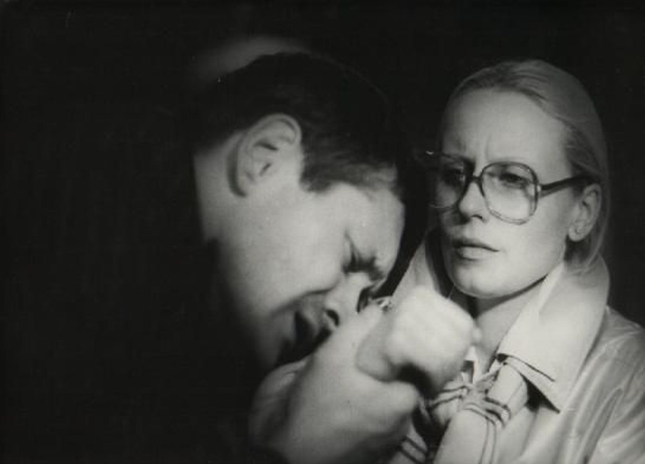 Krystyna Janda در صحنه فیلم سینمایی The Conductor به همراه آندرج سورین